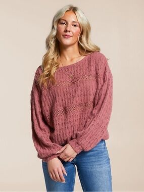 ✨NWT~Daytrip Lace Blouse✨